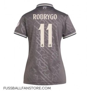 Real Madrid Rodrygo Goes #11 Replik 3rd trikot Damen 2024-25 Kurzarm